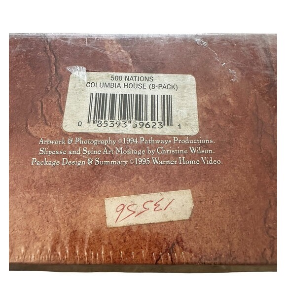 500 Nations VHS 8-Pack NEW! SEALED Jack Leustig Film - Hosted by Kevin Costner - Picture 6 of 6